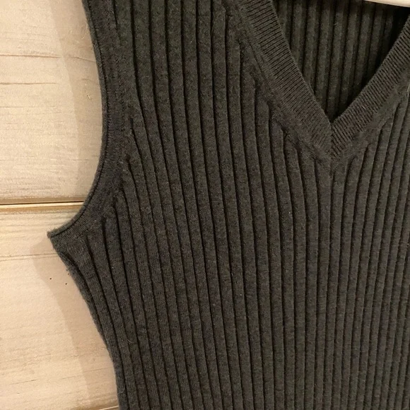 Joe Fresh grey Ribbed Midi Dress - Picture 3 of 8